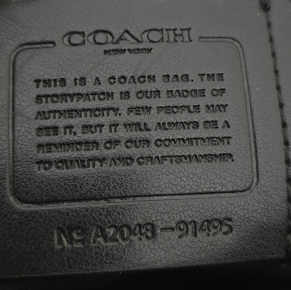 Coach Lillie Carryall Brown Signature Canvas Handbag Purse - Picture 15 of 16